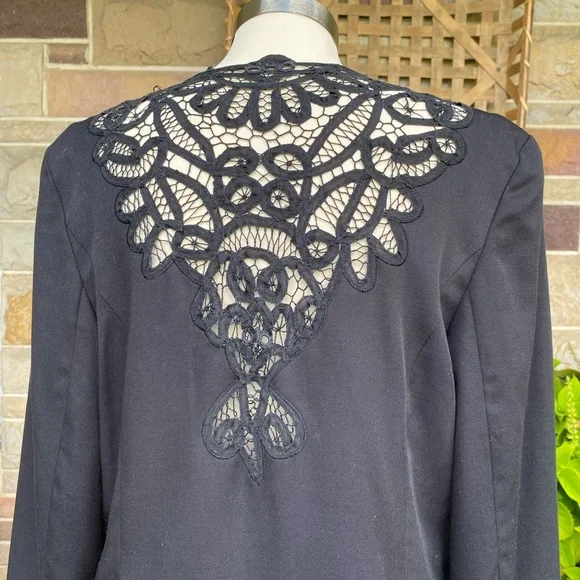 Vintage Together Lace Back Blazer - Picture 7 of 8